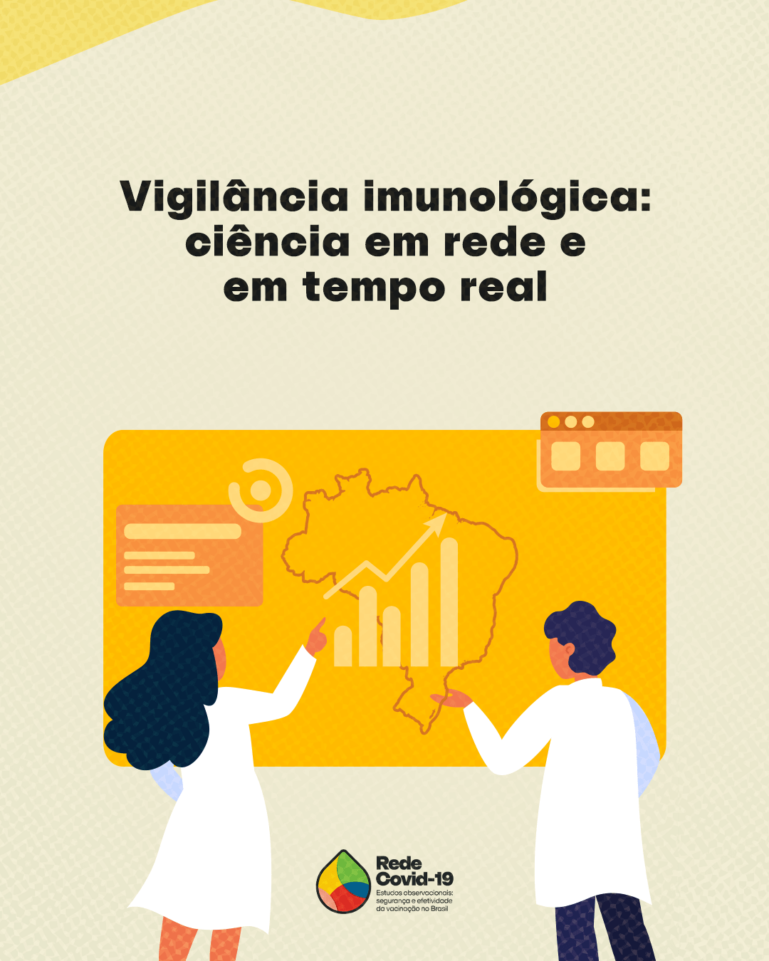 Vigilância imunológica: ciência em rede e em tempo real
